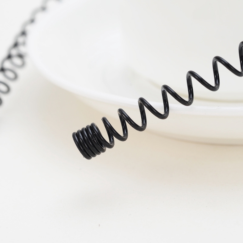 Cài tóc gợn sóng màu đen hợp thời trang cho nam nữ