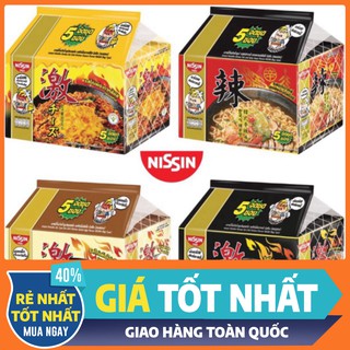 Lốc 5 gói mì cay nissin thái lan cay ngon