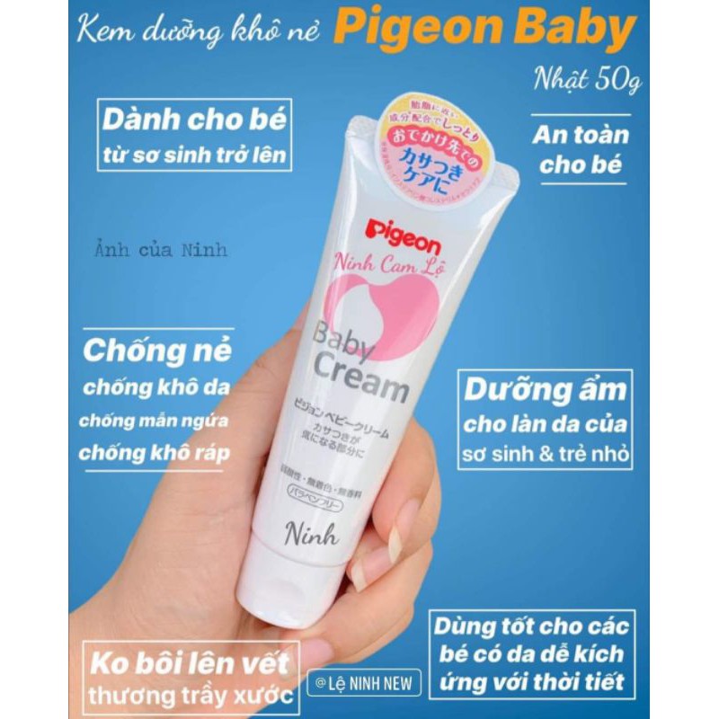 Kem nẻ PIGEON Nhật - Chăm sóc làn da nhạy cảm của bé