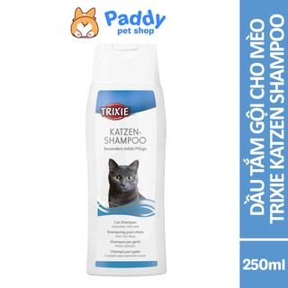 Dầu Tắm Gội Cho Mèo Trixie Katzen Shampoo 250ml (Nhập Khẩu Từ Đức)