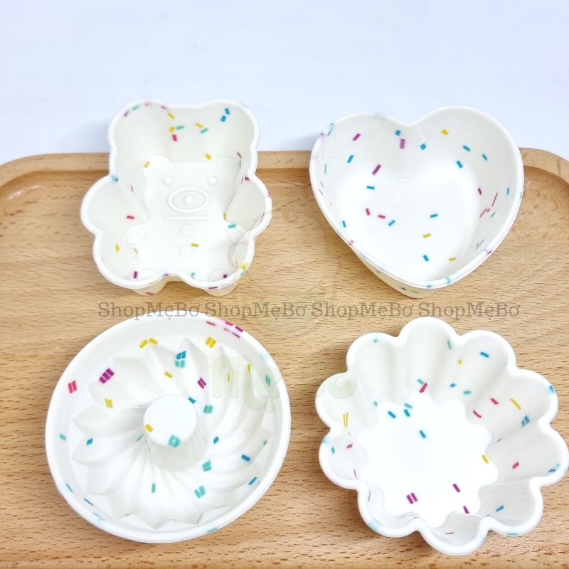 KHUÔN CUPCAKE SILICON CHỊU NHIỆT