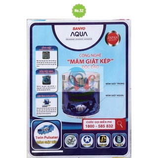 Miếng Dán/Tem Dán Máy Giặt
