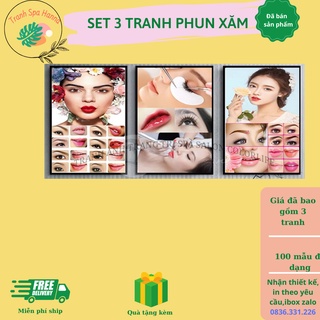 TRANH PHUN XĂM TRANH TREO TƯỜNG PHUN XĂM SIÊU ĐẸP GIÁ XƯỞNG B31 COLORLIFE