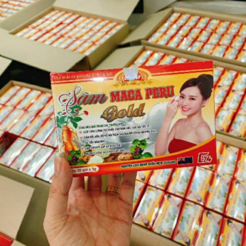 Combo 5 hộp sâm maca peru gold