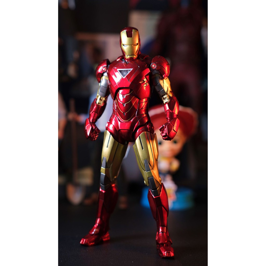 Mô Hình Người Sắt ZD Toys Iron Man Mark VI (MK6) Sacle 1:10