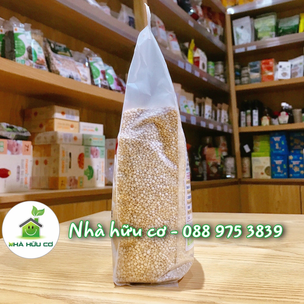 Hạt Diêm Mạch Quinoa Trắng Hữu Cơ 500g Sottolestelle - Organic Quinoa Real - Date: 21/1/2023