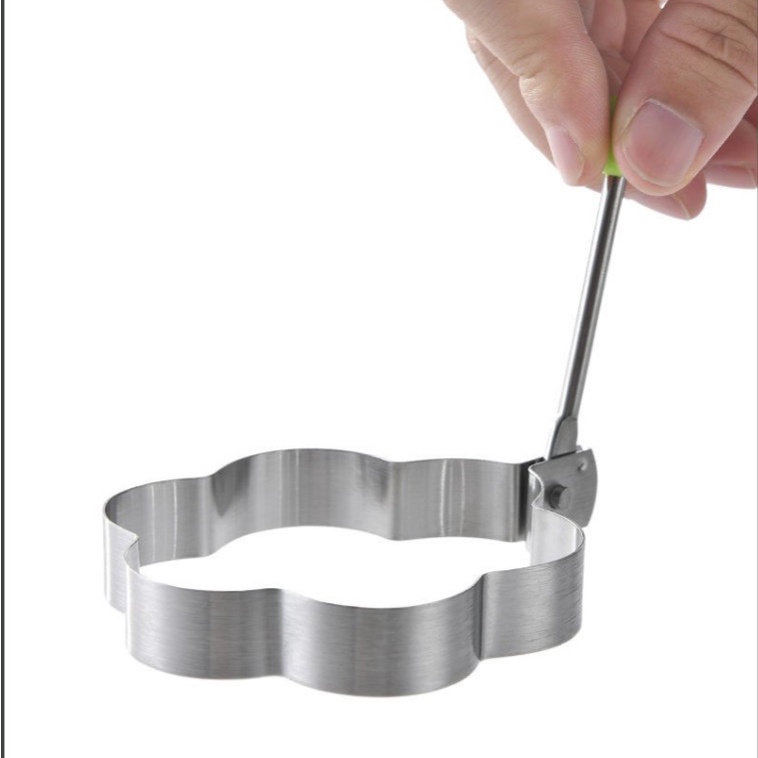 [10 mẫu] Khuôn inox tạo hình chiên trứng và rán bánh cho bé ăn dặm
