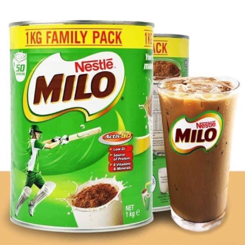 [Giá Gốc Date xa]_Sữa Milo Úc Nestle Chính Hãng - Hộp1kg Nhập Khẩu Úc Cho Bé Phát Triển Toàn Diện Thông Minh Khỏe Mạnh
