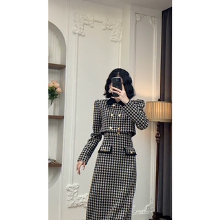 Set váy ziczac 2 chi tiết