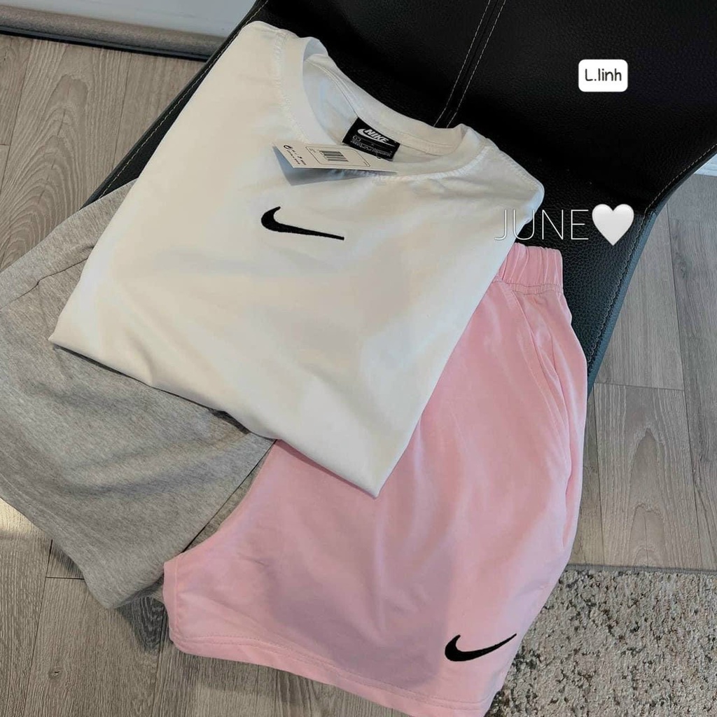 Quần Áo Thun 3 màu Nike chất su mềm dày dặn phong cách hàn quốc