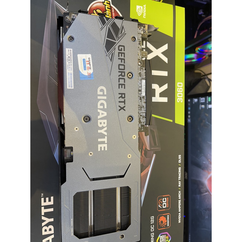 Card màn hình Gigabyte RTX 3060 GAMING OC 12G (12GB GDDR6, 192-bit, HDMI +DP, 1x8-pin) | BigBuy360 - bigbuy360.vn