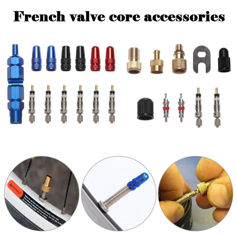 Bộ Dụng Cụ Tháo Lõi Van + Lõi Thay Thế Cho Xe Đạp Leo Núi