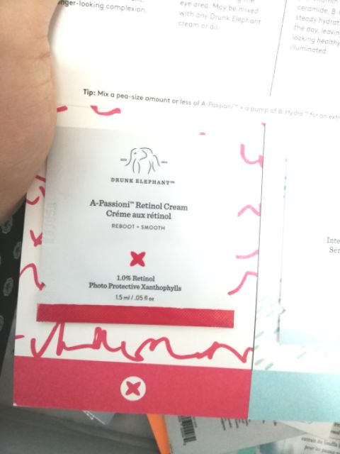 Sample mẫu thử mỹ phẩm sạch Drunk Elephant