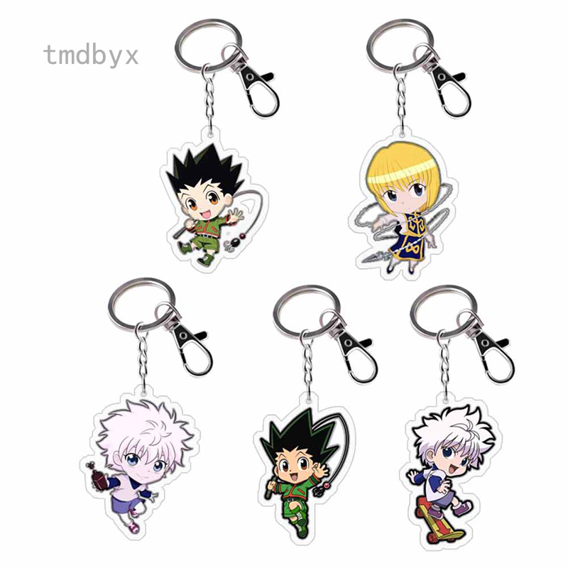 Móc khóa acrylic hình các nhân vật trong hunter x hunter