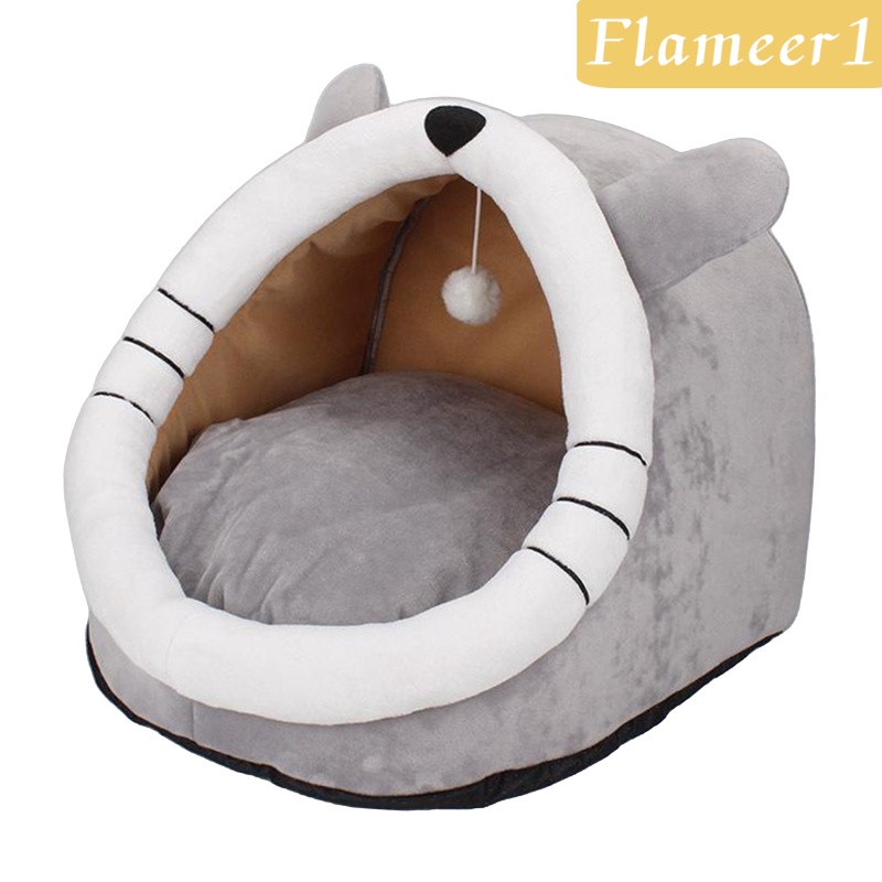 Giường Ngủ Mùa Đông Mềm Mại Đáng Yêu Cho Thú Cưng Chó Mèo Nhỏ [Ngọn Lửa 1]