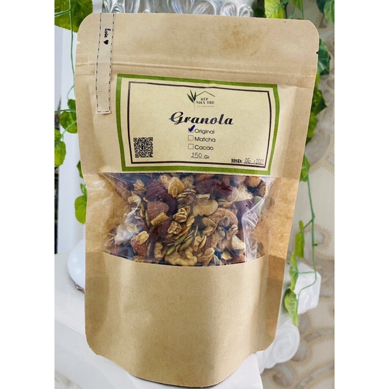 Home-made Granola_ngũ cốc hạt giảm cân không đường mix với hạt nhập khẩu cao cấp | BigBuy360 - bigbuy360.vn