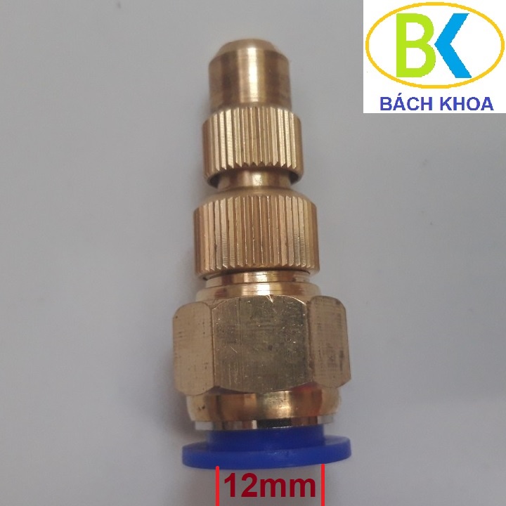 Béc có thể điều chỉnh kiểu phun dùng tưới cây, rửa xe, rửa máy lạnh