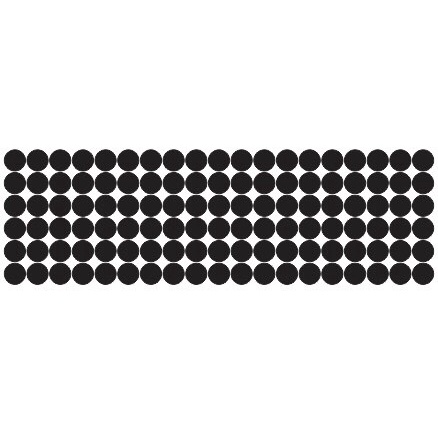 500 tem dán lỗi tem tròn mầu chất liệu decal