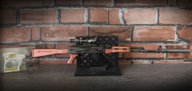 Mô hình AKM PUBG 30cm Kim loại
