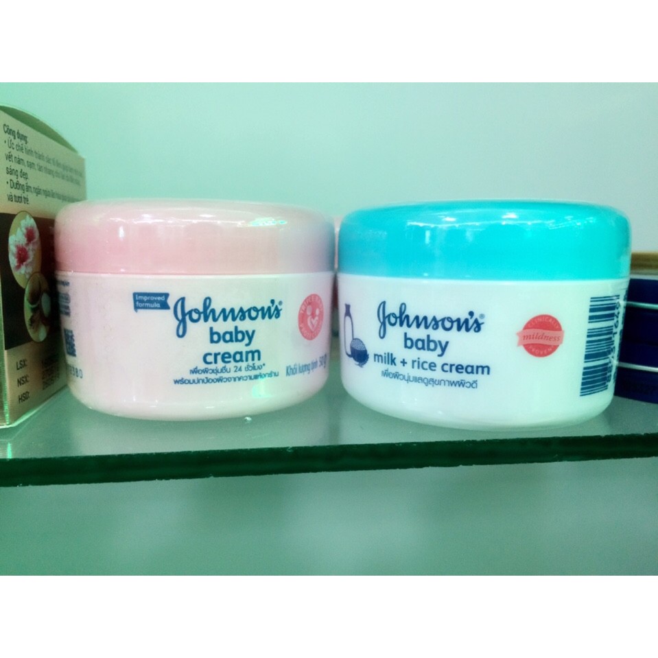 Johnson Baby Cream hũ 