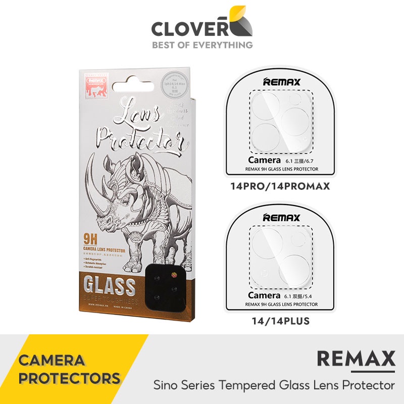 Kính Cường Lực Camera REMAX GL-57 Siêu Mỏng Chống Trầy Xước Không Bám Bụi Vân Tay Chống Nước Cho iP13 12ProMax Cloverb
