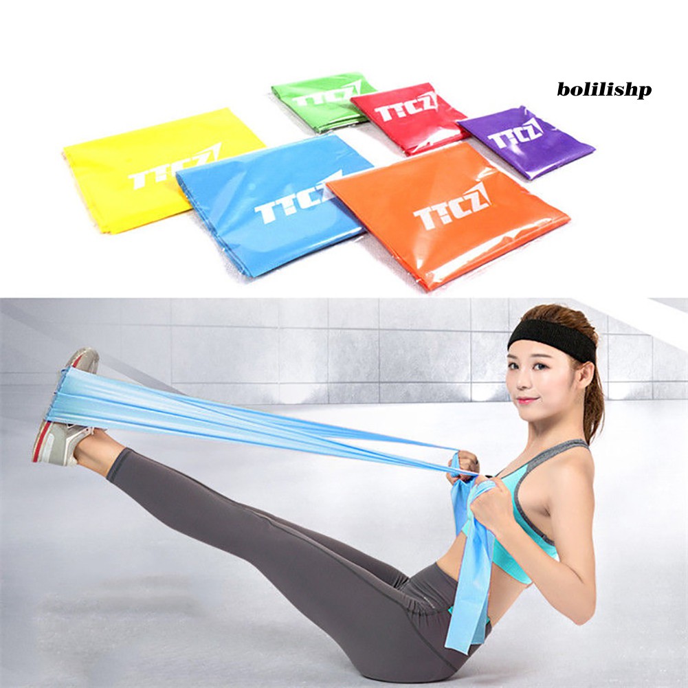 Dây Đai Kháng Lực Co Giãn 1.5m Dùng Tập Yoga / Pilates