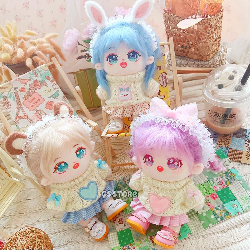 Búp Bê Hình Thần Tượng Xiao Zhan Yibo Chen Linong Taeyeon Jessica SULLYOON Mùa Đông 20cm