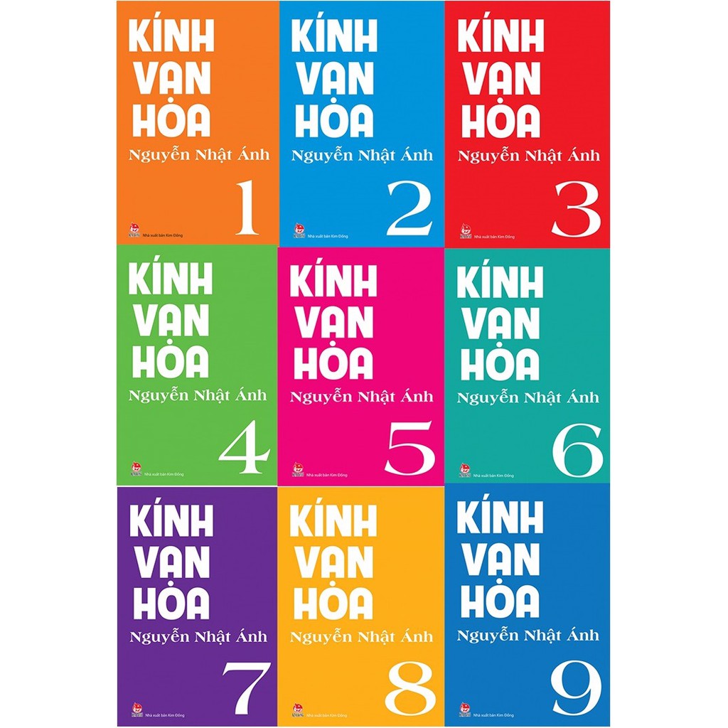 Sách xịn - Bộ 9 tập Kính vạn hoa (toàn tập)