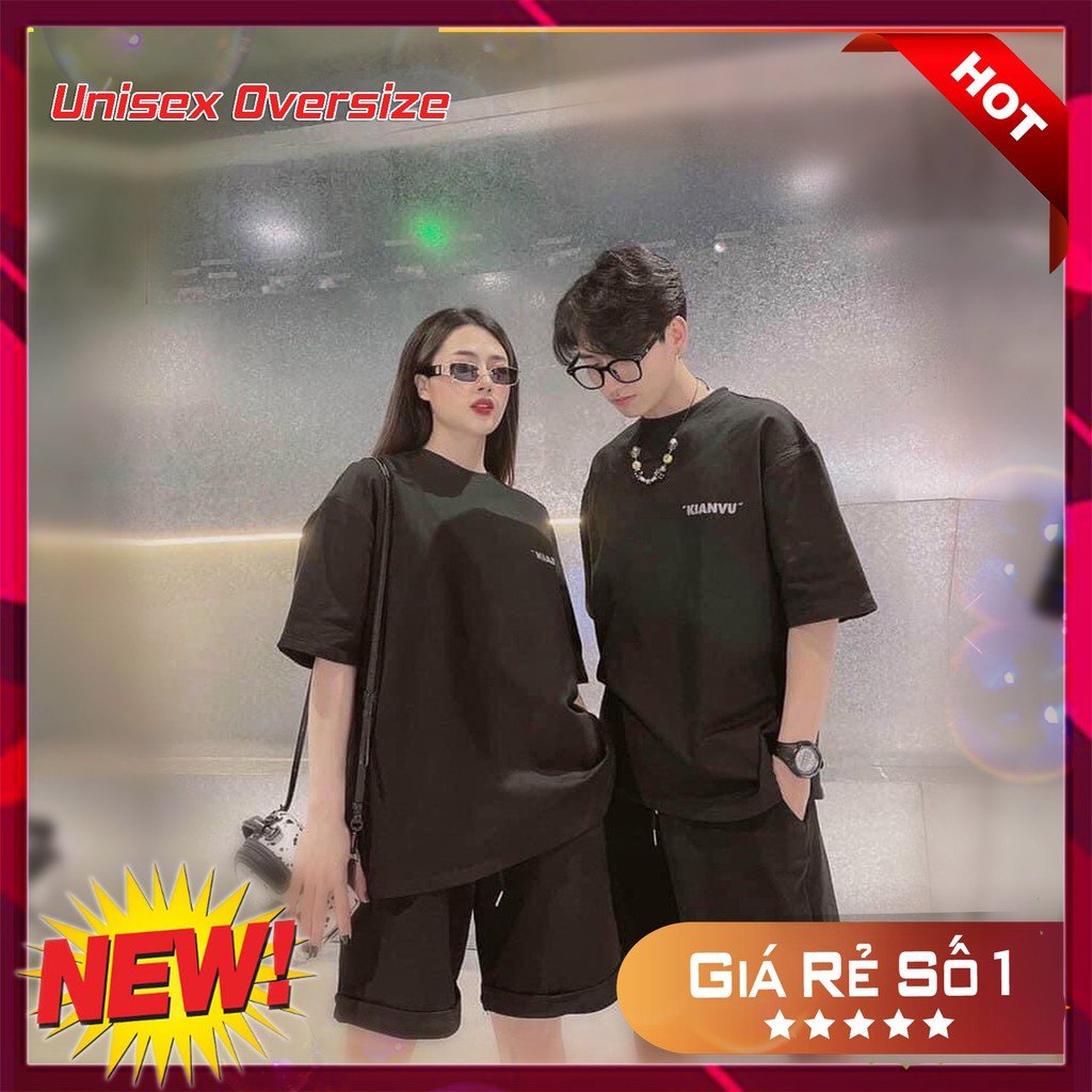 Đồ bộ đôi nam nữ thể thao unisex mùa hè freesize mặc nhà đi chơi MELORA BH01