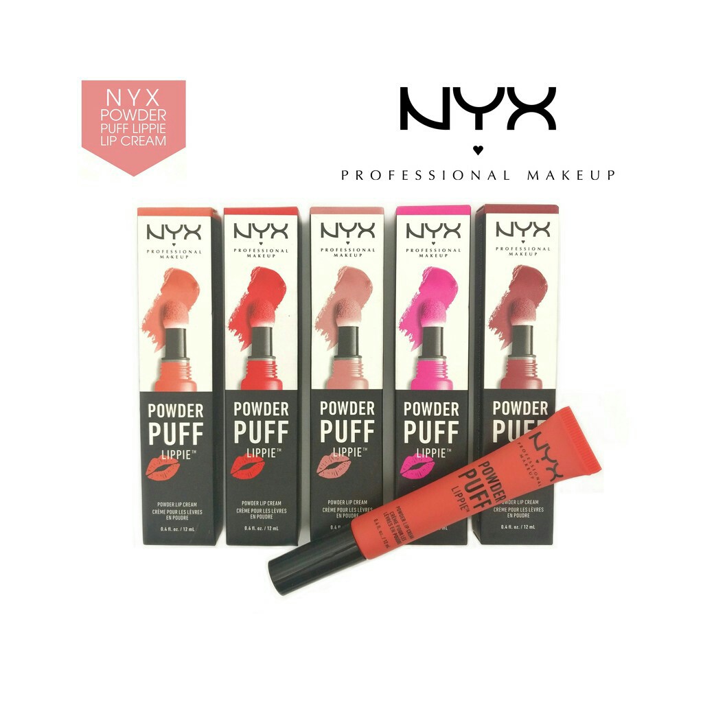 Son Kem NYX Powder Puff Lippie Lip Cream Cho Đôi Môi Quyến Rũ