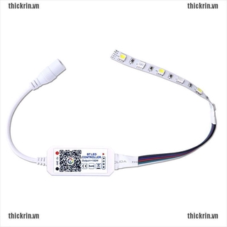 <Hot~new>Mini Bluetooth/Wifi LED Controller&Remote For 5050 3528 RGB/RGBW LED Strip Light