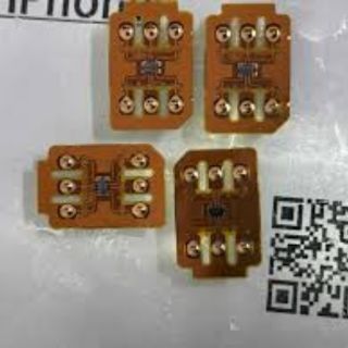 Sim ghép auto active ios 13.4 (phôi: vàng và đen)
