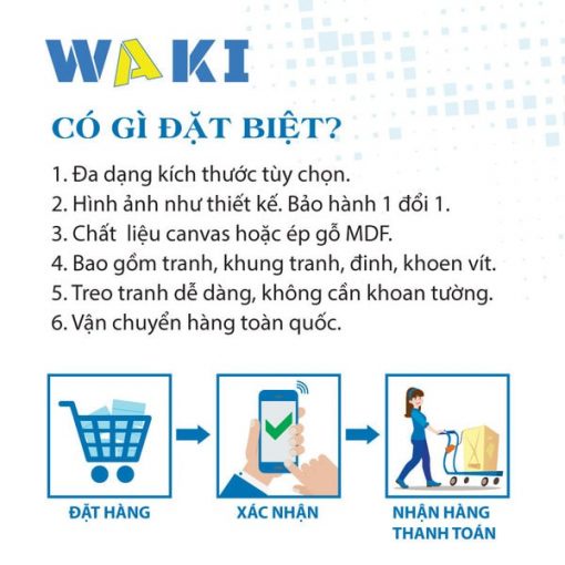 Tranh Gương “Hạc Và Trúc” | Tranh Gương Độc Lạ WBX-9752