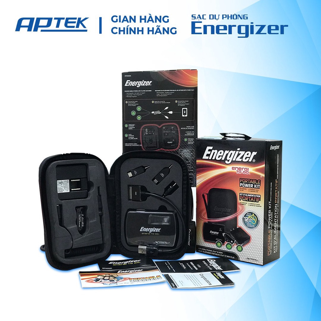 Sạc Dự Phòng Energizer 2000mAh- Chính Hãng
