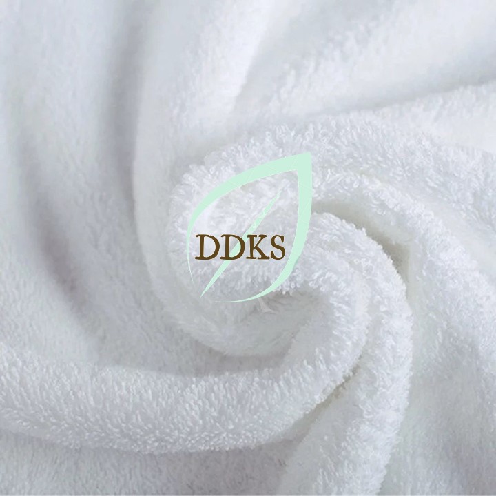Khăn tắm màu trắng khách sạn Riotex chất liệu cotton cao cấp hàng A size: 60cm x 120cm / 270g