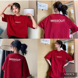 Áo thun tay lỡ UNISEX MISS OUT