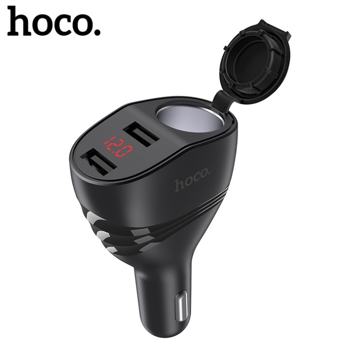 Bộ chia tẩu sạc ô tô nhãn hiệu Hoco Z34