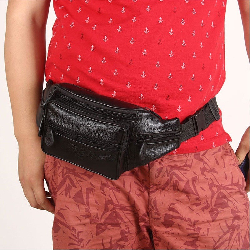 Túi bao tử,đeo bụng DA NHIỀU NGĂN thể thao - K15 | BigBuy360 - bigbuy360.vn