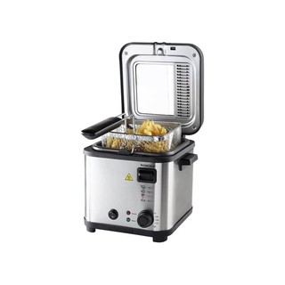 (Hàng Đức) Nồi chiên ngập dầu Silvercrest mini 2 trong 1 có thể tháo rời nắp, ko tháo rời khay dầu