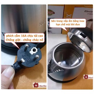 Ấm siêu tốc mini BENNIX 0.8 Lít