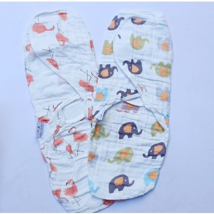 Ủ kén xô aden and anais cho bé sơ sinh, Chất liệu sợi cotton organic thoáng mát, phù hợp bé từ 0-5 tháng