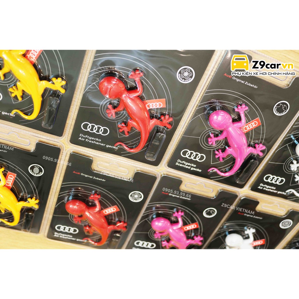 Sáp thơm Audi Gecko Air Freshener - Chính hãng nhập khẩu từ Đức - Gắn cửa gió xe ô tô