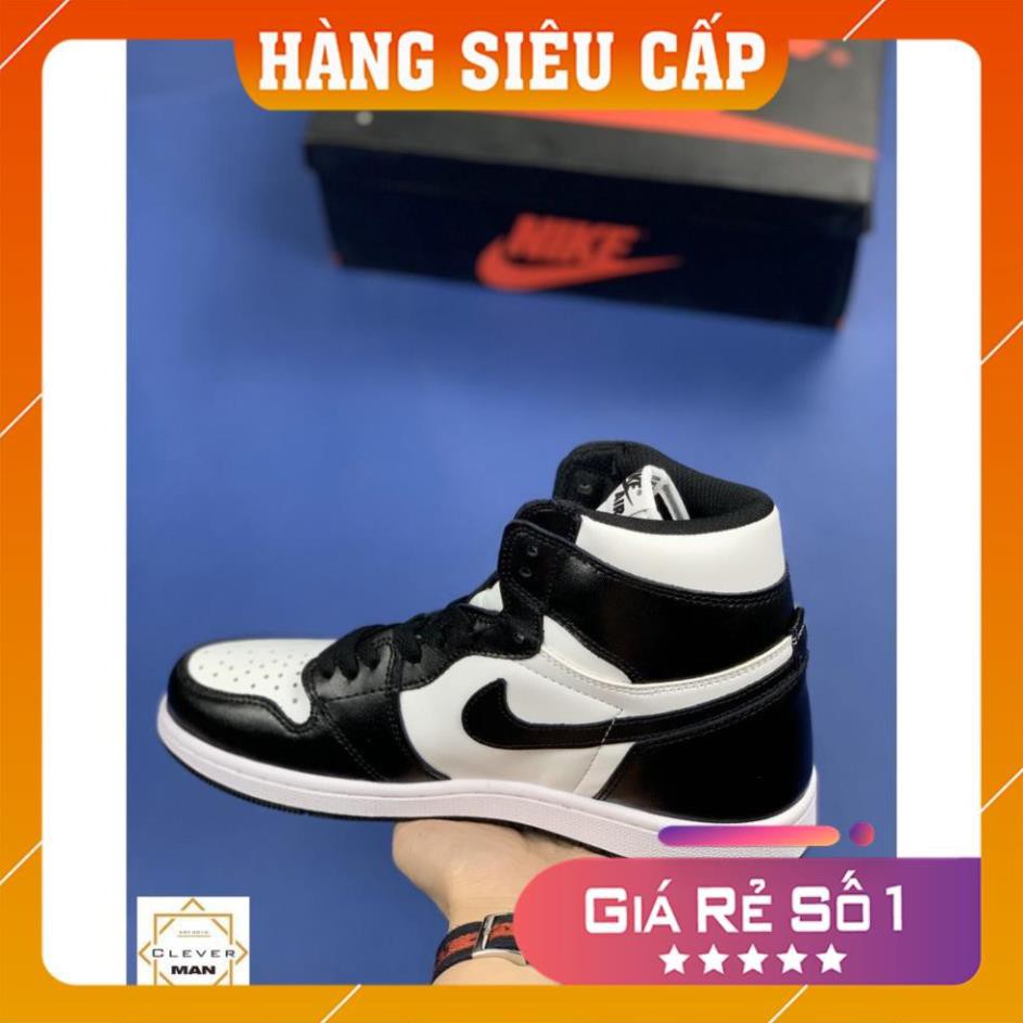 ❤️𝗝𝗼𝗿𝗗𝗮𝗻 𝗣𝗮𝗻𝗗𝗮❤️[FREESHIp –BẢOHÀNH1NĂM]GIÀY SNEAKER NAM NỮ JORDAN CAO CỔ ĐEN TRẮNG HOT TREND