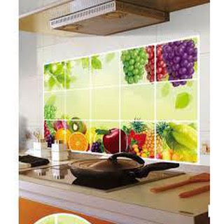 Giấy dán tường bếp cách nhiệt
