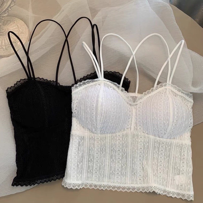 Che tên sp, Áo bra ren cao cấp dây kép sẵn đệm ngực V3