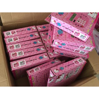 Máy tính kitty siêu xinh có đính đá lấp lánh