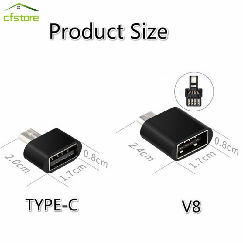 Đầu chuyển đổi OTG sang USB Type-C cho Samsung Huawei Android Type-C