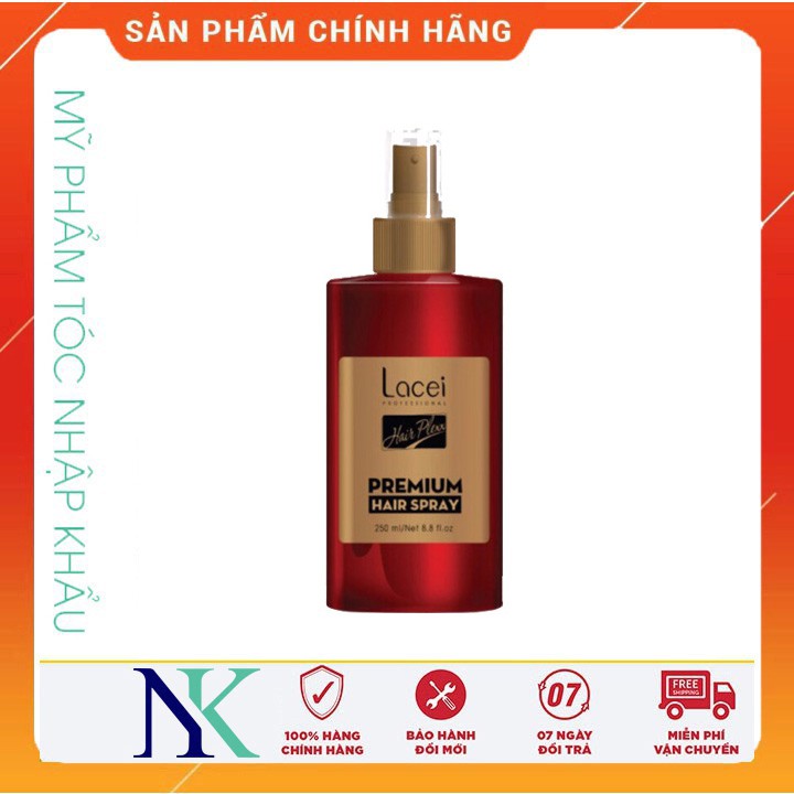 Xịt Dưỡng Giữ Nếp Tóc Lacei Hair Plexx Spray 250ml