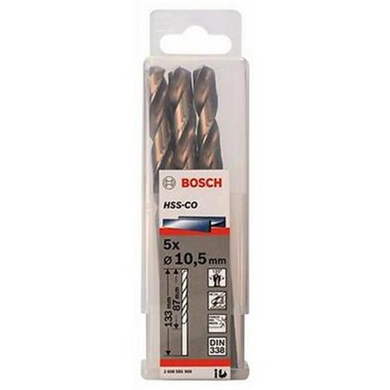 Mũi Khoan Inox Khoan Sắt Bosch Xịn Chính Hãng 7-12mm -Loại Chuyên Dụng