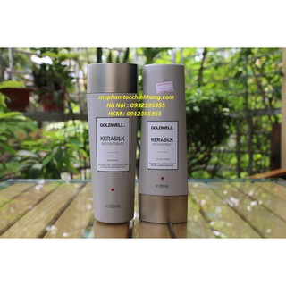 Dầu gội xả siêu phục hồi kerasilk reconstruct 250ml/200ml